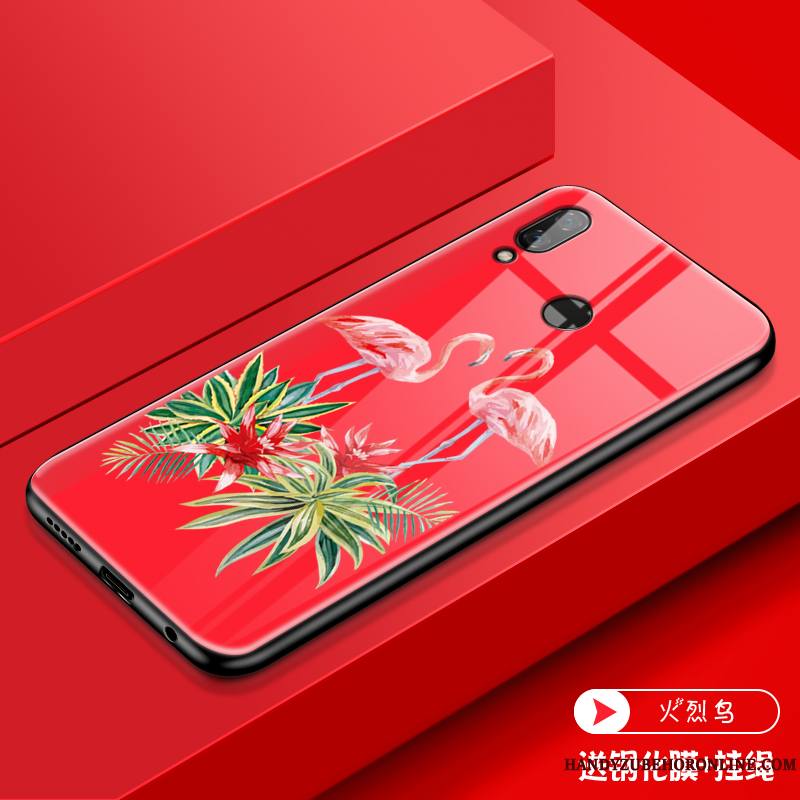 Huawei P Smart 2019 Créatif Nouveau Coque De Téléphone Rose Protection Dessin Animé Tout Compris