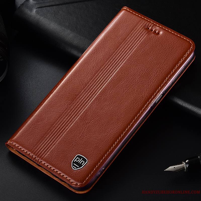 Huawei P Smart 2019 Cuir Véritable Protection Modèle Fleurie Tout Compris Téléphone Portable Coque De Téléphone Étui