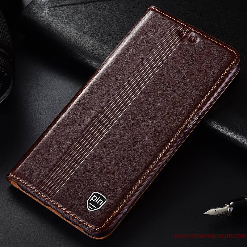 Huawei P Smart 2019 Cuir Véritable Protection Modèle Fleurie Tout Compris Téléphone Portable Coque De Téléphone Étui