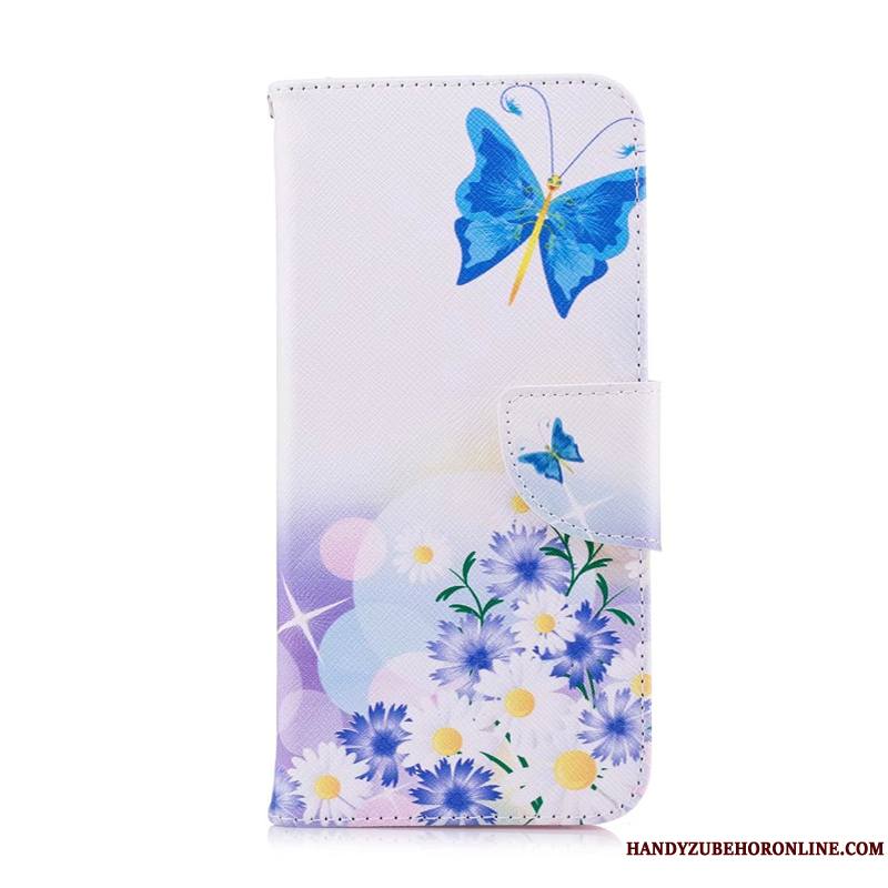 Huawei P Smart 2019 Dessin Animé Coque De Téléphone Protection Étui En Cuir Housse Peinture Jeunesse