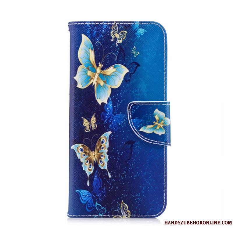 Huawei P Smart 2019 Dessin Animé Coque De Téléphone Protection Étui En Cuir Housse Peinture Jeunesse