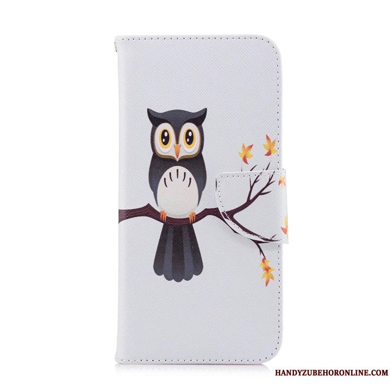 Huawei P Smart 2019 Dessin Animé Coque De Téléphone Protection Étui En Cuir Housse Peinture Jeunesse