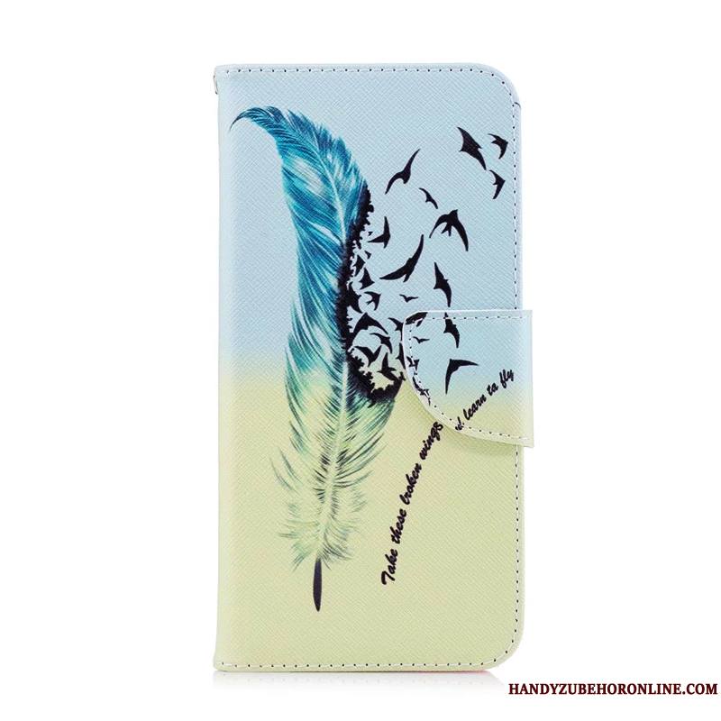 Huawei P Smart 2019 Dessin Animé Coque De Téléphone Protection Étui En Cuir Housse Peinture Jeunesse