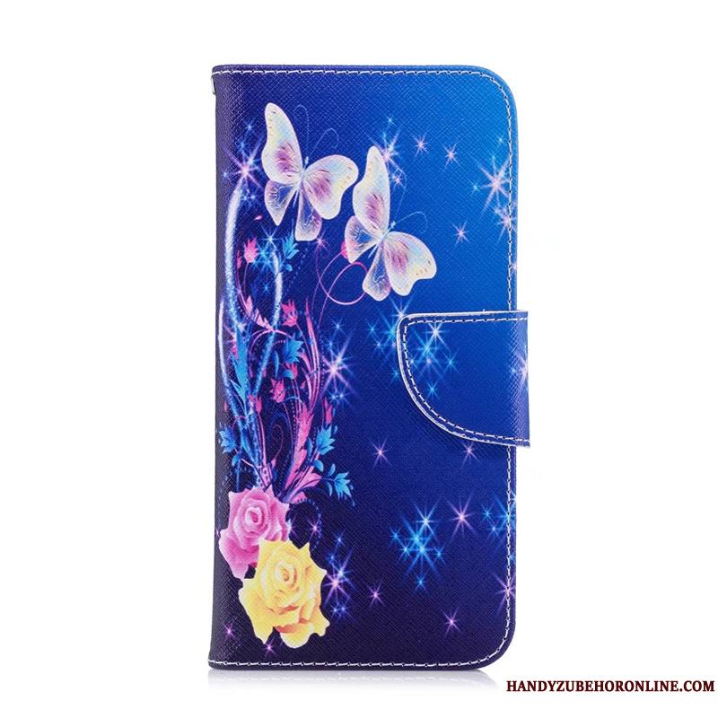 Huawei P Smart 2019 Dessin Animé Coque De Téléphone Protection Étui En Cuir Housse Peinture Jeunesse