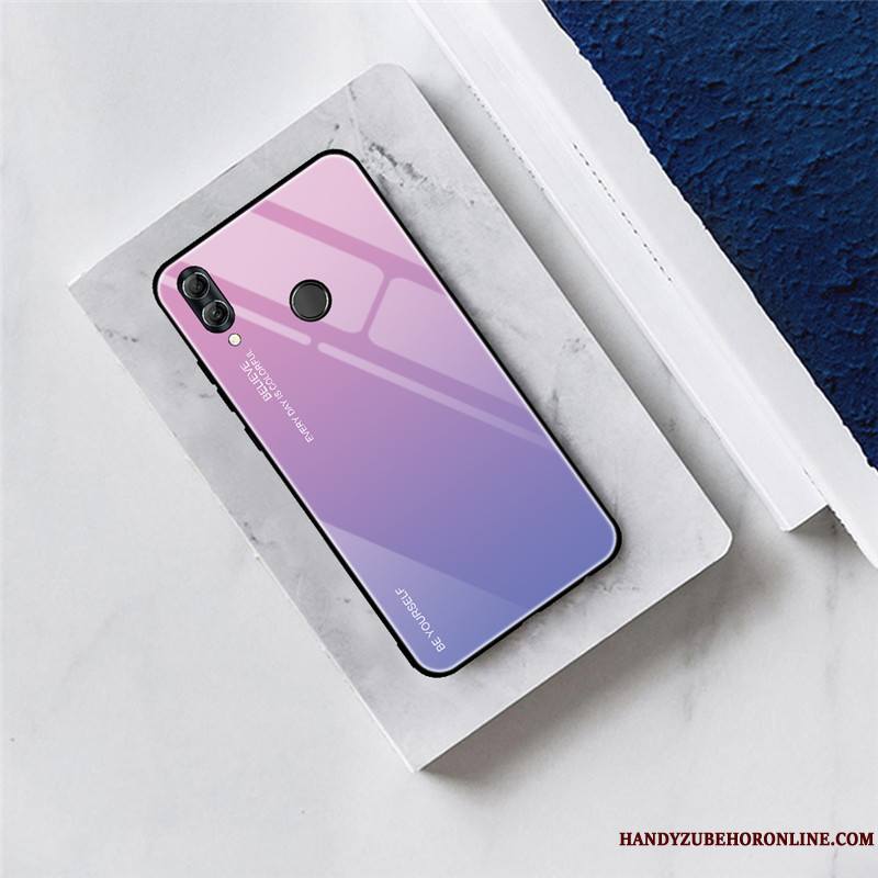 Huawei P Smart 2019 Dégradé De Couleur Coque Protection Incassable Net Rouge Tout Compris Personnalité