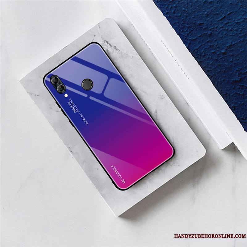 Huawei P Smart 2019 Dégradé De Couleur Coque Protection Incassable Net Rouge Tout Compris Personnalité