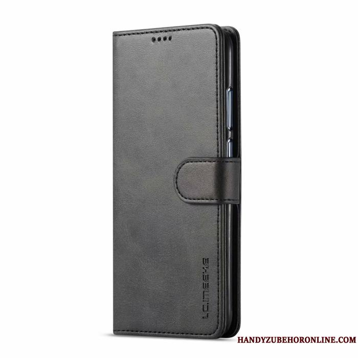 Huawei P Smart 2019 Gris Étui En Cuir Jeunesse Housse Carte Coque De Téléphone