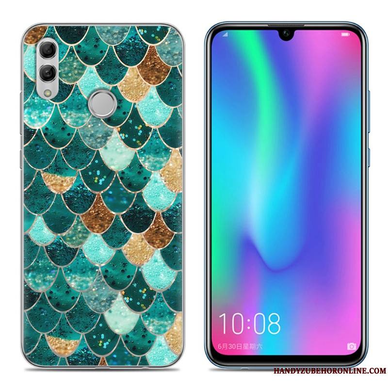 Huawei P Smart 2019 Jeunesse Étui Coque De Téléphone Téléphone Portable Violet Fluide Doux