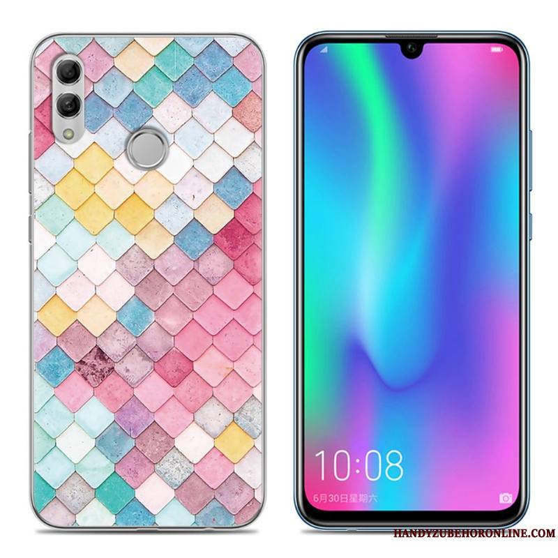 Huawei P Smart 2019 Jeunesse Étui Coque De Téléphone Téléphone Portable Violet Fluide Doux
