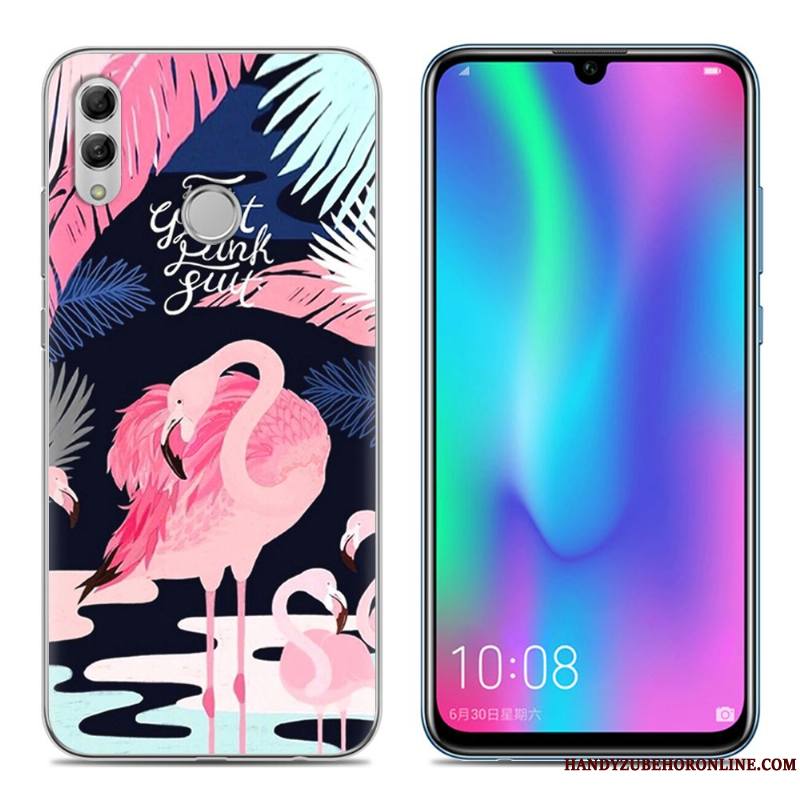 Huawei P Smart 2019 Jeunesse Étui Coque De Téléphone Téléphone Portable Violet Fluide Doux