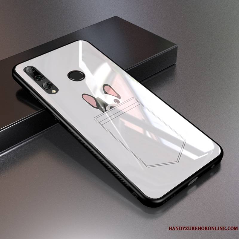 Huawei P Smart+ 2019 Personnalité Rouge Étui Tempérer Protection Coque De Téléphone Modèle