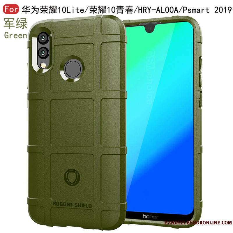 Huawei P Smart 2019 Silicone Étoile Incassable Coque Tout Compris Protection Étui