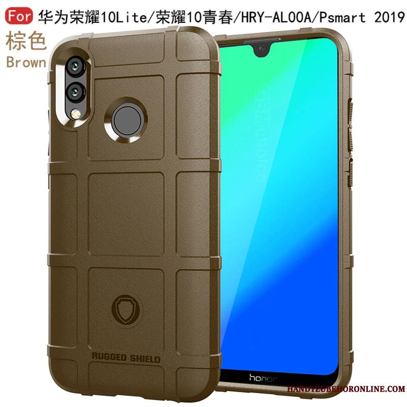 Huawei P Smart 2019 Silicone Étoile Incassable Coque Tout Compris Protection Étui