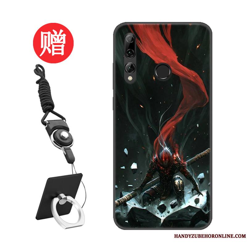 Huawei P Smart+ 2019 Tendance Coque De Téléphone Rouge Personnalisé Membrane Protection Étui