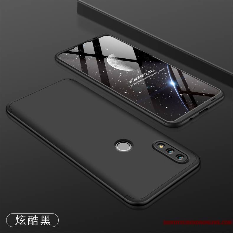 Huawei P Smart 2019 Tout Compris Incassable Protection Délavé En Daim Coque De Téléphone Nouveau Difficile