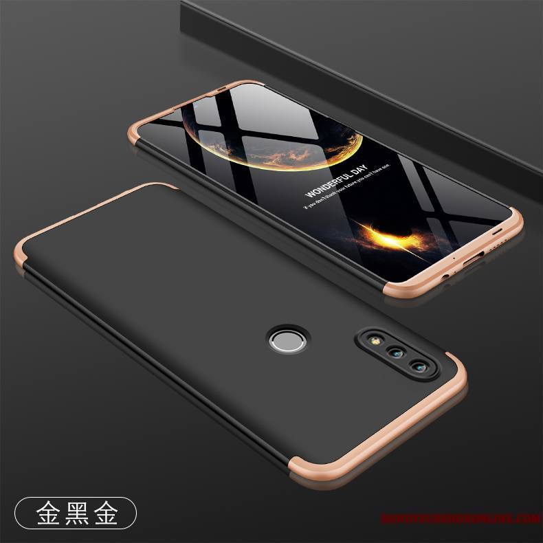 Huawei P Smart 2019 Tout Compris Incassable Protection Délavé En Daim Coque De Téléphone Nouveau Difficile