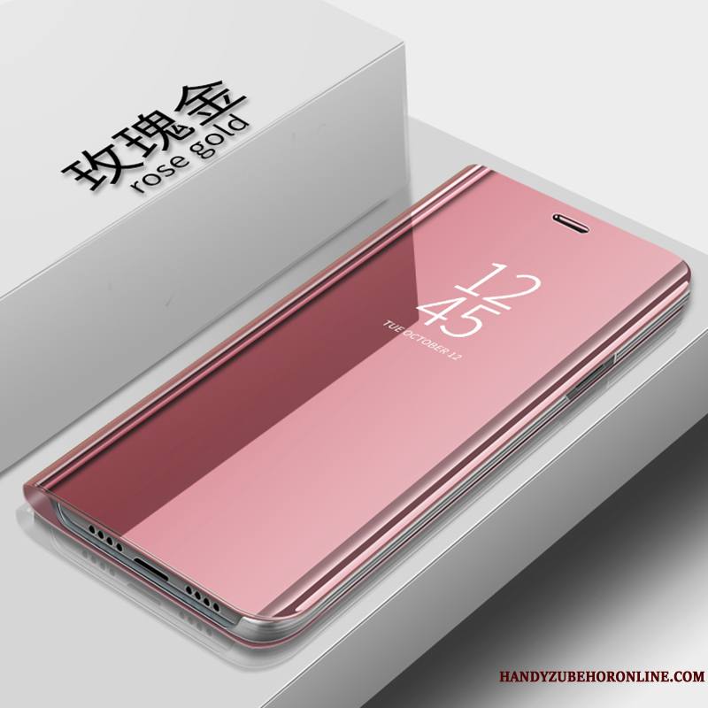 Huawei P Smart 2019 Élégant Protection Argent Transparent Housse Coque De Téléphone Miroir