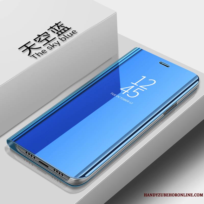 Huawei P Smart 2019 Élégant Protection Argent Transparent Housse Coque De Téléphone Miroir