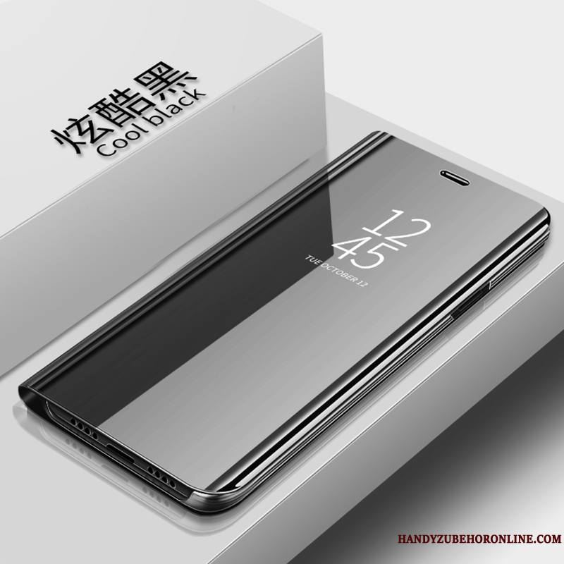 Huawei P Smart 2019 Élégant Protection Argent Transparent Housse Coque De Téléphone Miroir