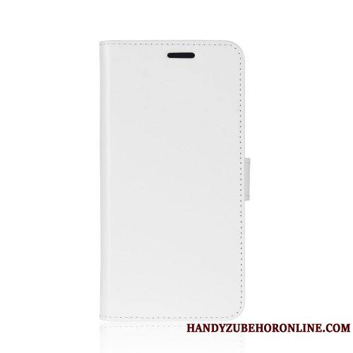 Huawei P Smart 2020 Coque De Téléphone Housse Étui En Cuir Business Rouge Carte Protection