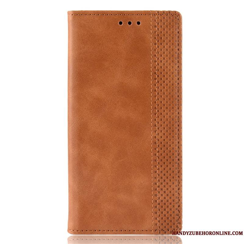 Huawei P Smart 2020 Étui Protection Boucle Magnétique Housse Bleu Marin Coque De Téléphone Étui En Cuir