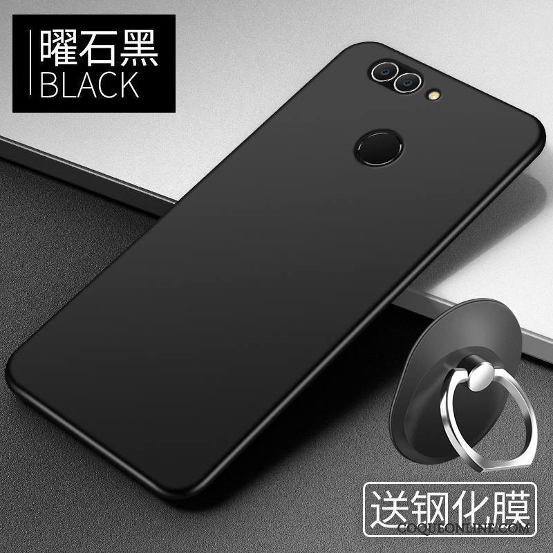 Huawei P Smart Coque De Téléphone Protection Fluide Doux Incassable Très Mince Étui Délavé En Daim