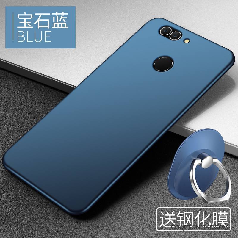 Huawei P Smart Coque De Téléphone Protection Fluide Doux Incassable Très Mince Étui Délavé En Daim