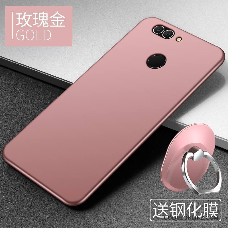 Huawei P Smart Coque De Téléphone Protection Fluide Doux Incassable Très Mince Étui Délavé En Daim