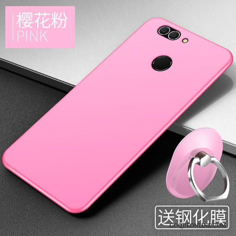 Huawei P Smart Coque De Téléphone Protection Fluide Doux Incassable Très Mince Étui Délavé En Daim