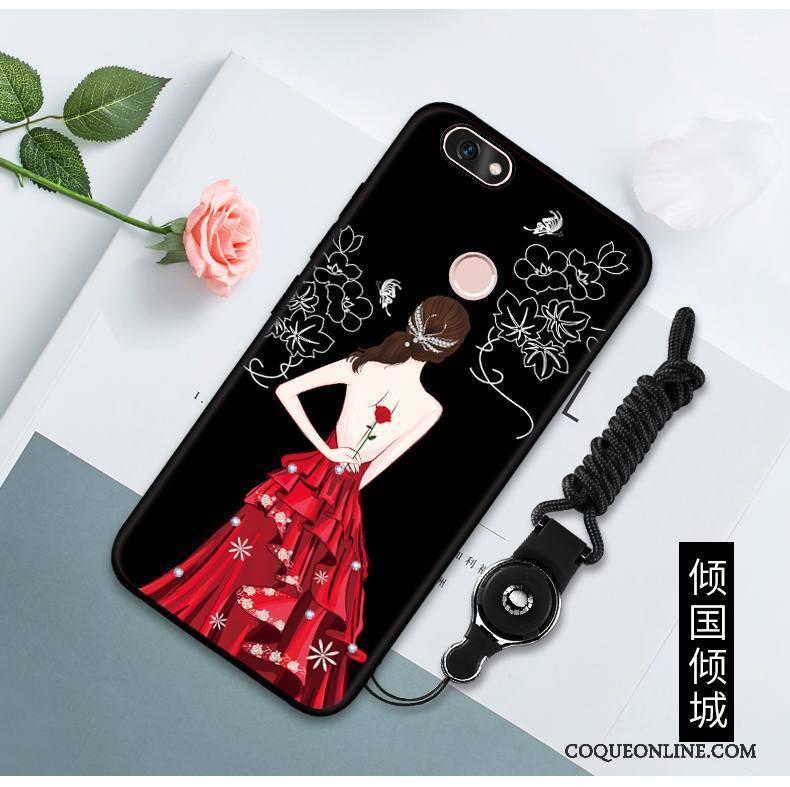 Huawei P Smart Coque De Téléphone Protection Noir Étui Silicone Fluide Doux Incassable