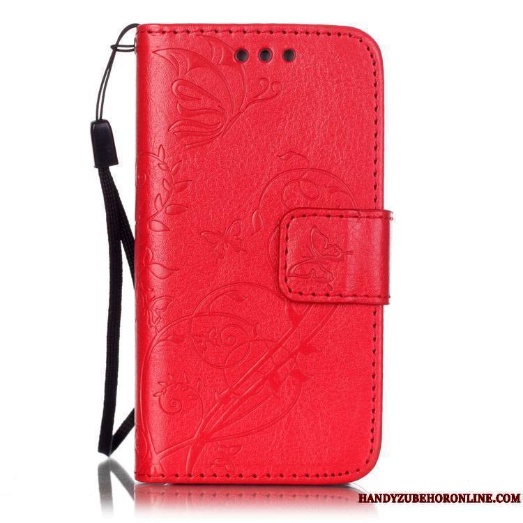 Huawei P Smart+ Coque Protection Sac En Relief Gris Carte Téléphone Portable Papillon