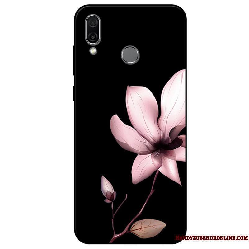 Huawei P Smart+ Coque Étui Silicone Fluide Doux De Téléphone Art Tout Compris