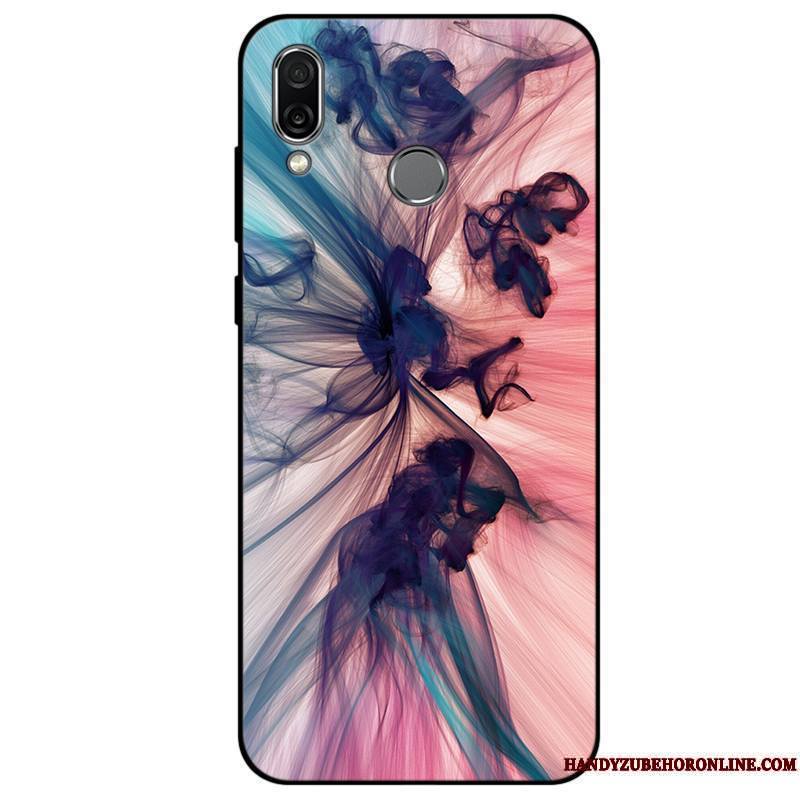 Huawei P Smart+ Coque Étui Silicone Fluide Doux De Téléphone Art Tout Compris