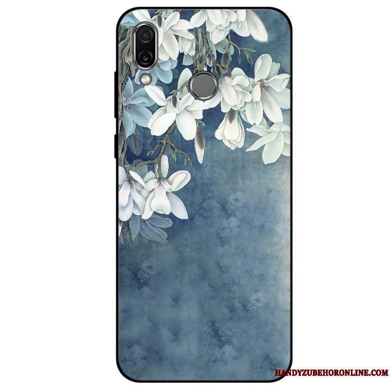 Huawei P Smart+ Coque Étui Silicone Fluide Doux De Téléphone Art Tout Compris