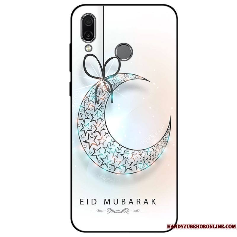 Huawei P Smart+ Coque Étui Silicone Fluide Doux De Téléphone Art Tout Compris