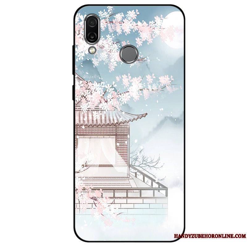 Huawei P Smart+ Coque Étui Silicone Fluide Doux De Téléphone Art Tout Compris