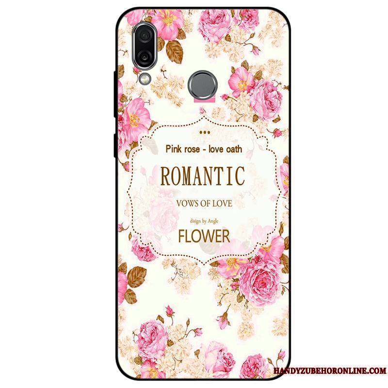 Huawei P Smart+ Coque Étui Silicone Fluide Doux De Téléphone Art Tout Compris