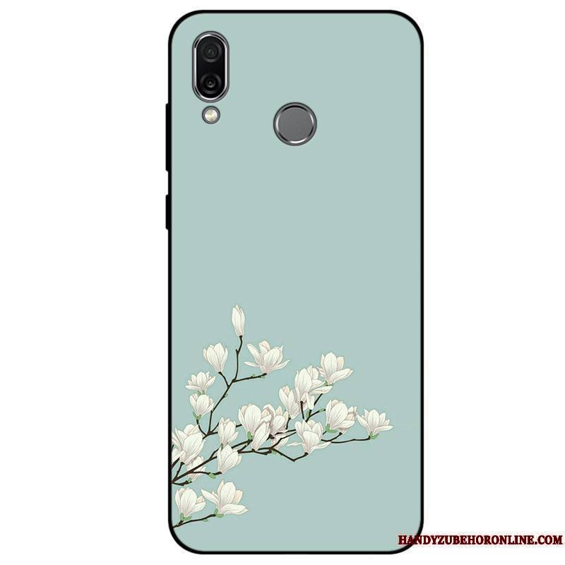 Huawei P Smart+ Coque Étui Silicone Fluide Doux De Téléphone Art Tout Compris