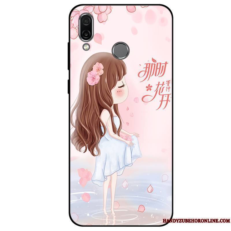 Huawei P Smart+ Coque Étui Silicone Fluide Doux De Téléphone Art Tout Compris