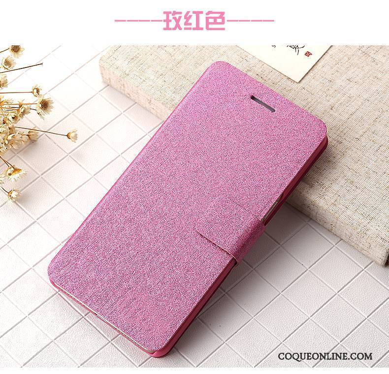 Huawei P Smart Créatif Étui Protection Étui En Cuir Rose Housse Coque De Téléphone