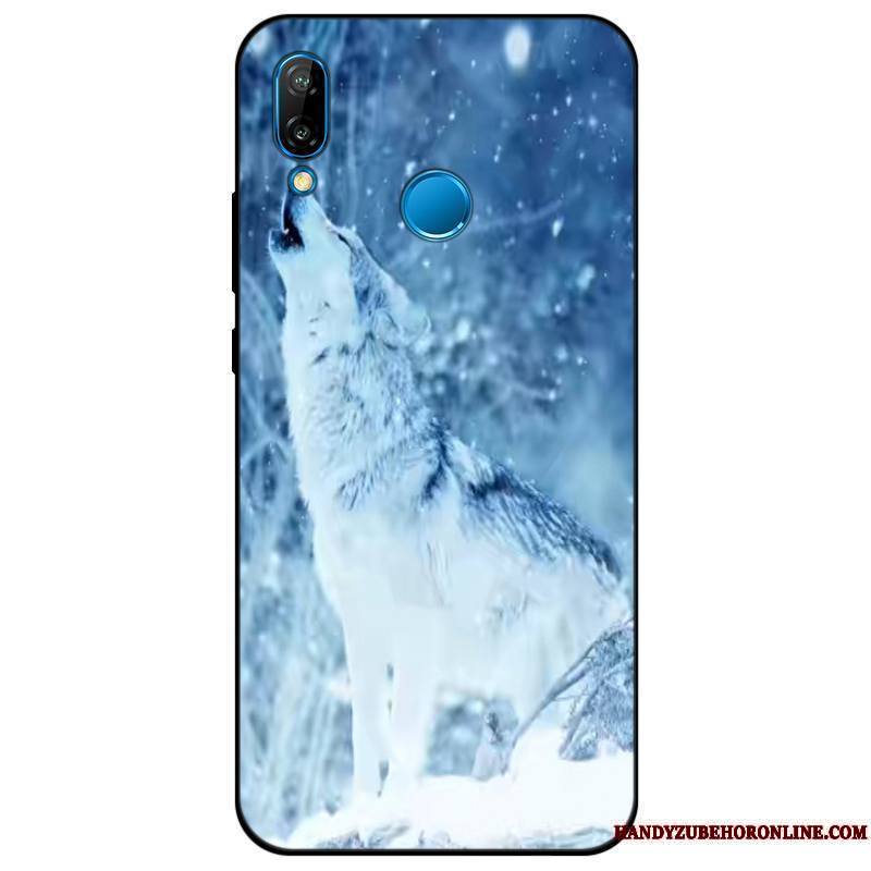 Huawei P Smart+ Dessin Animé Coque De Téléphone Étui Créatif Incassable Tout Compris Protection