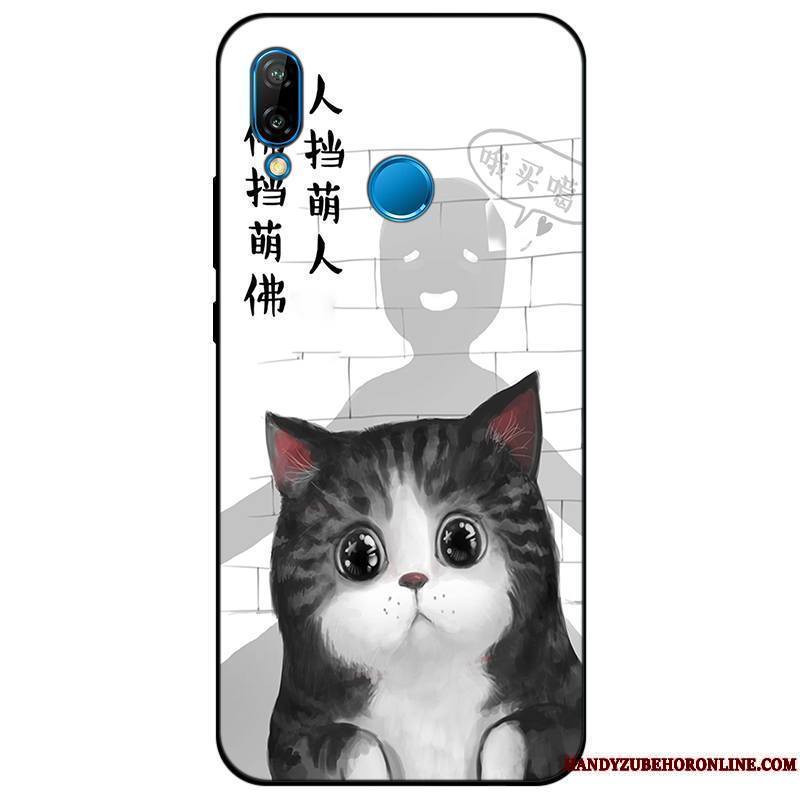 Huawei P Smart+ Dessin Animé Coque De Téléphone Étui Créatif Incassable Tout Compris Protection