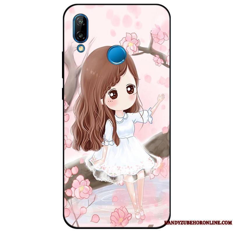 Huawei P Smart+ Dessin Animé Coque De Téléphone Étui Créatif Incassable Tout Compris Protection