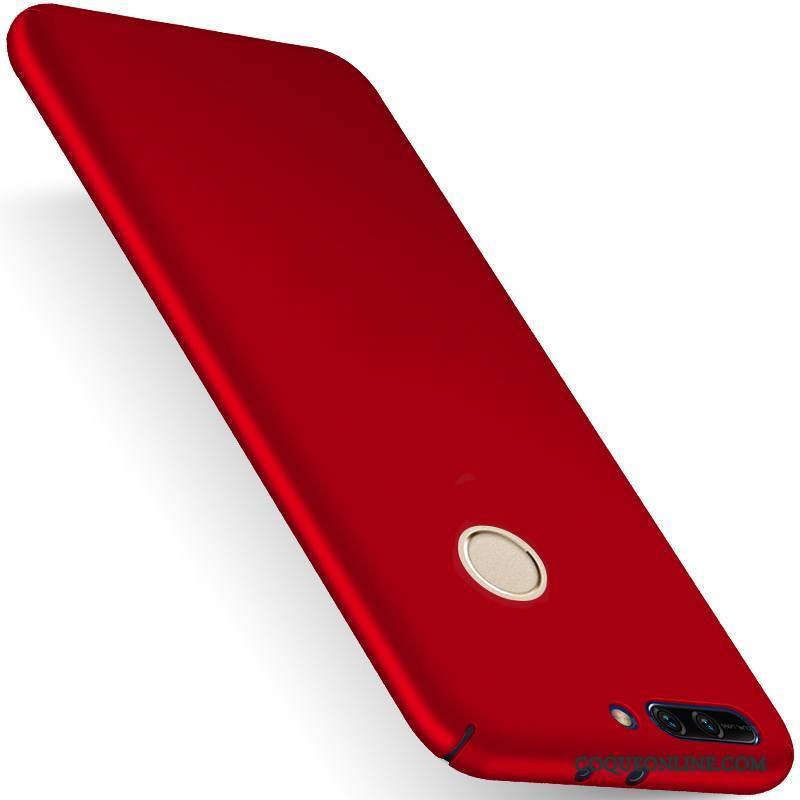 Huawei P Smart Délavé En Daim Nouveau Coque De Téléphone Tout Compris Or Rouge Incassable