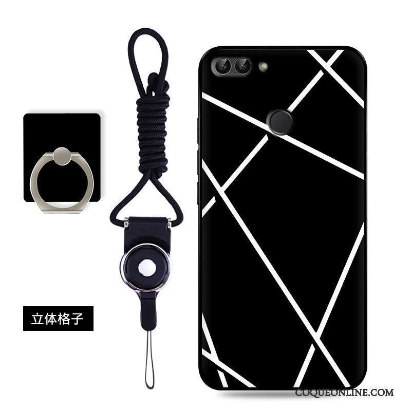 Huawei P Smart Délavé En Daim Silicone Coque De Téléphone Protection Téléphone Portable Fluide Doux Étui