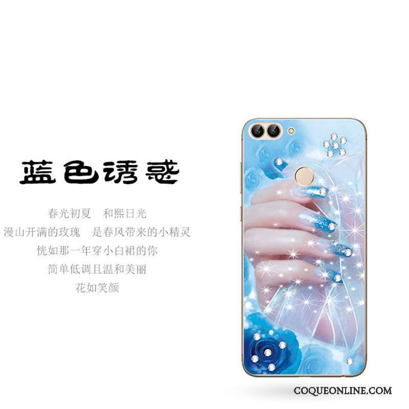 Huawei P Smart Incassable Coque De Téléphone Silicone Multicolore