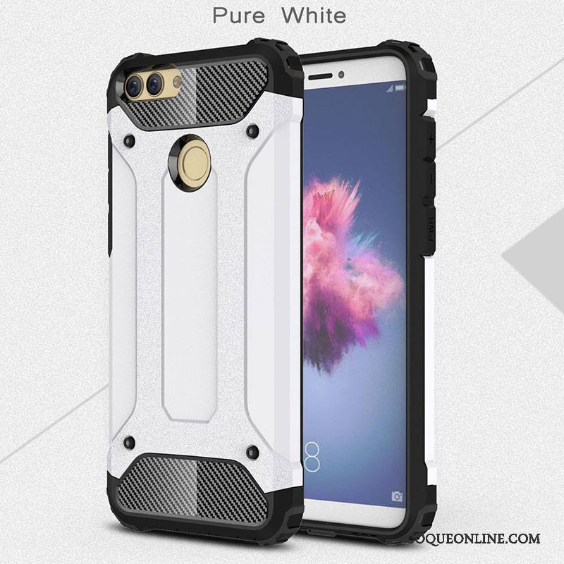 Huawei P Smart Incassable Silicone Tout Compris Étui Bleu Protection Coque De Téléphone