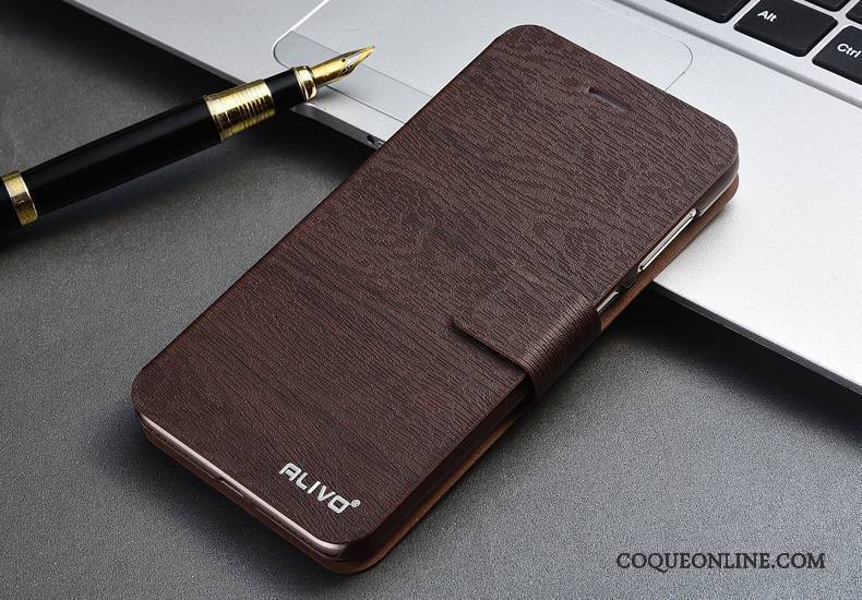 Huawei P Smart Noir Protection Étui En Cuir Coque De Téléphone Housse