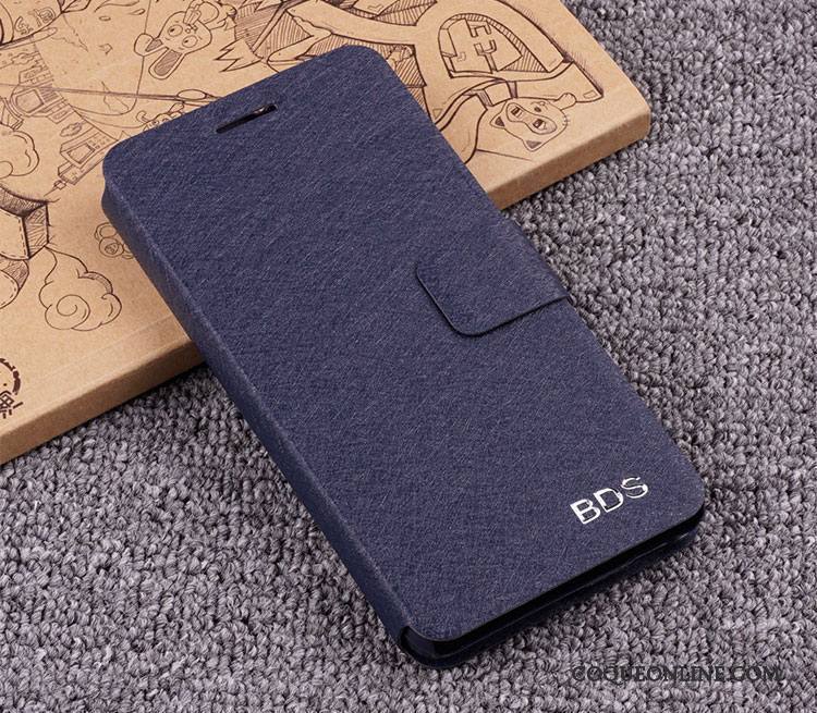 Huawei P Smart Protection Coque De Téléphone Délavé En Daim Rouge Tempérer Étui En Cuir Membrane