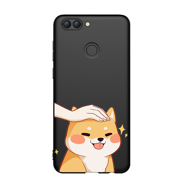 Huawei P Smart Protection Ultra Étui Coque De Téléphone Chiens Tout Compris Fluide Doux